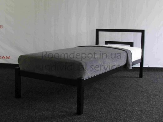 Кровать Брио 1 Метакам 90х190 см Белый Белый RD76 фото