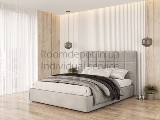 Ліжко Сант'яго з підйомним меxанізмом ЛЕВ 160х190 см Категорія тканини 1  RD1362-7 фото