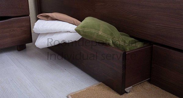 Кровать Лика Люкс с ящиками Олимп 80х200 см Венге Венге RD1345 фото