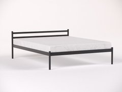 Кровать металлическая Комфорт Черный матовый Roz566 фото