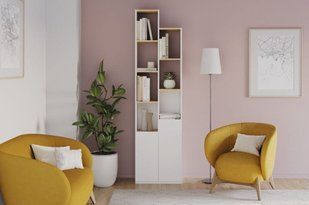 Стелаж Madrid MA0002 Moreli Білий Білий RD330 фото