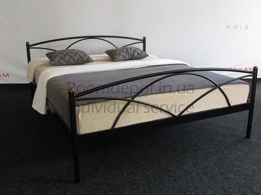 Ліжко Палермо 2 Метакам 200х200 см Алюміній Алюміній RD1456-85 фото
