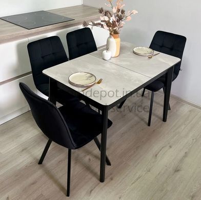 Стіл обідній зі стільцями Chester Джем 70x110 см  RD1892 фото