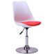 Барный стул Aster chrome белый+красный AMF RD1650 RD1650 фото 1