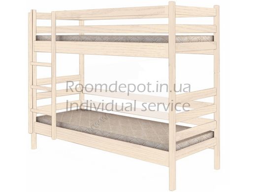 Ліжко Засоня LUX Меблі 90х200 см Венге Венге RD2649-16 фото