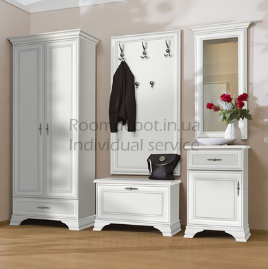 Тумба Кентуки KOM1D1S L/P BRW Белый Белый RD2143 фото