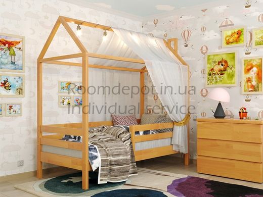 Кровать детская домик Джерри Арбор Древ Сосна 80х190 см Венге магия Венге магия RD2347-5 фото